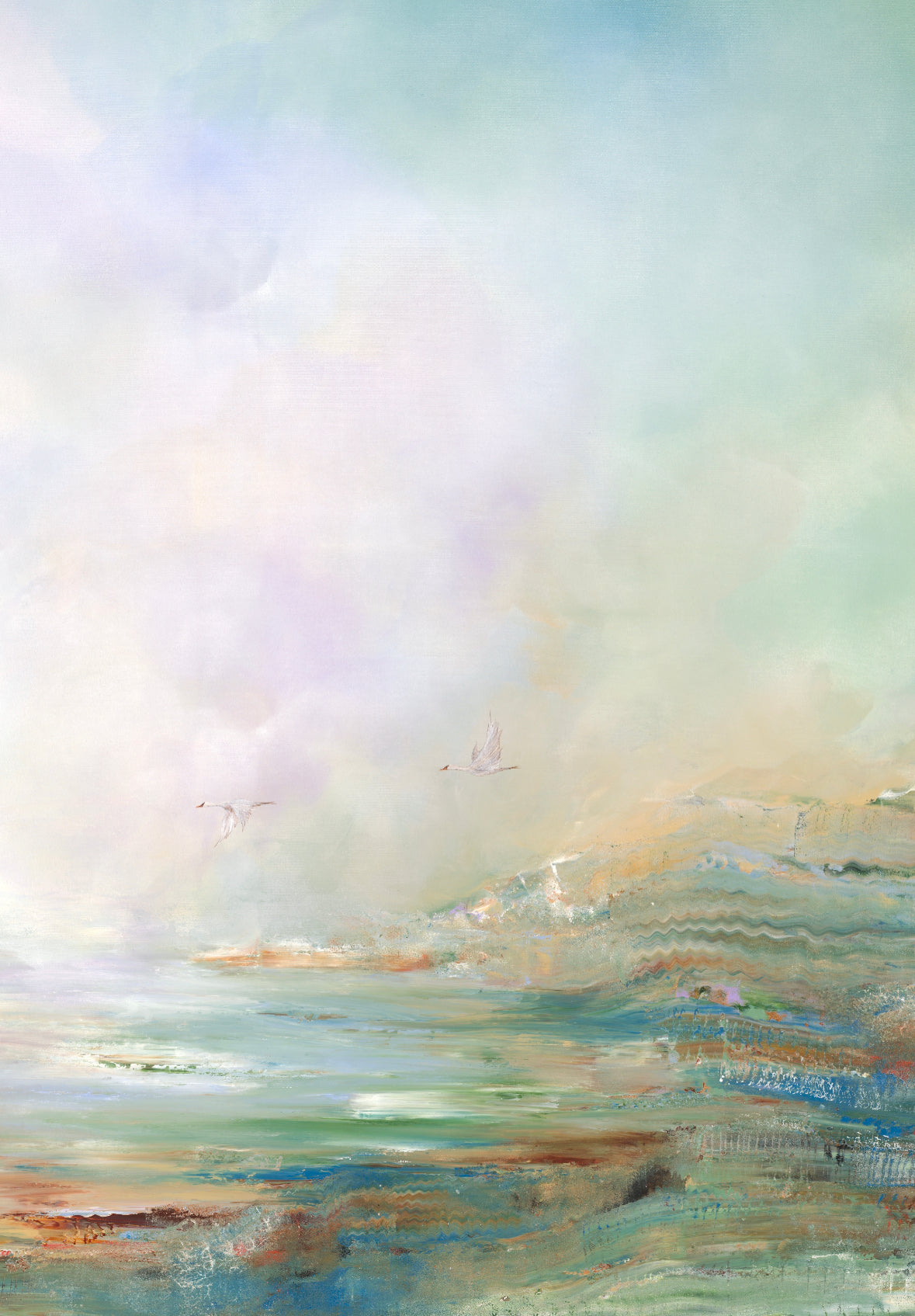 Fine Art Print The Swan Swirl (Limited Edition)
