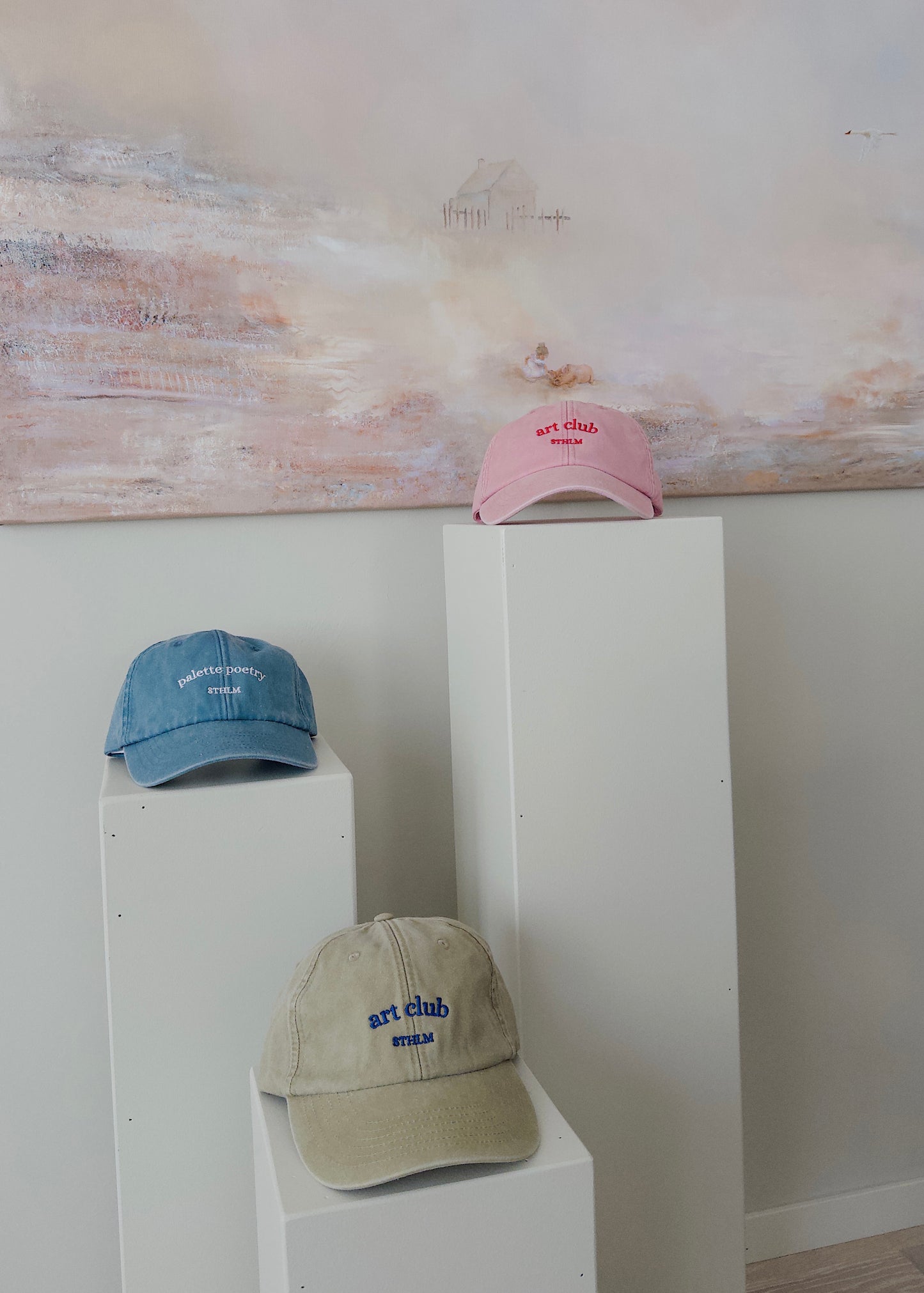 Cap - art club beige