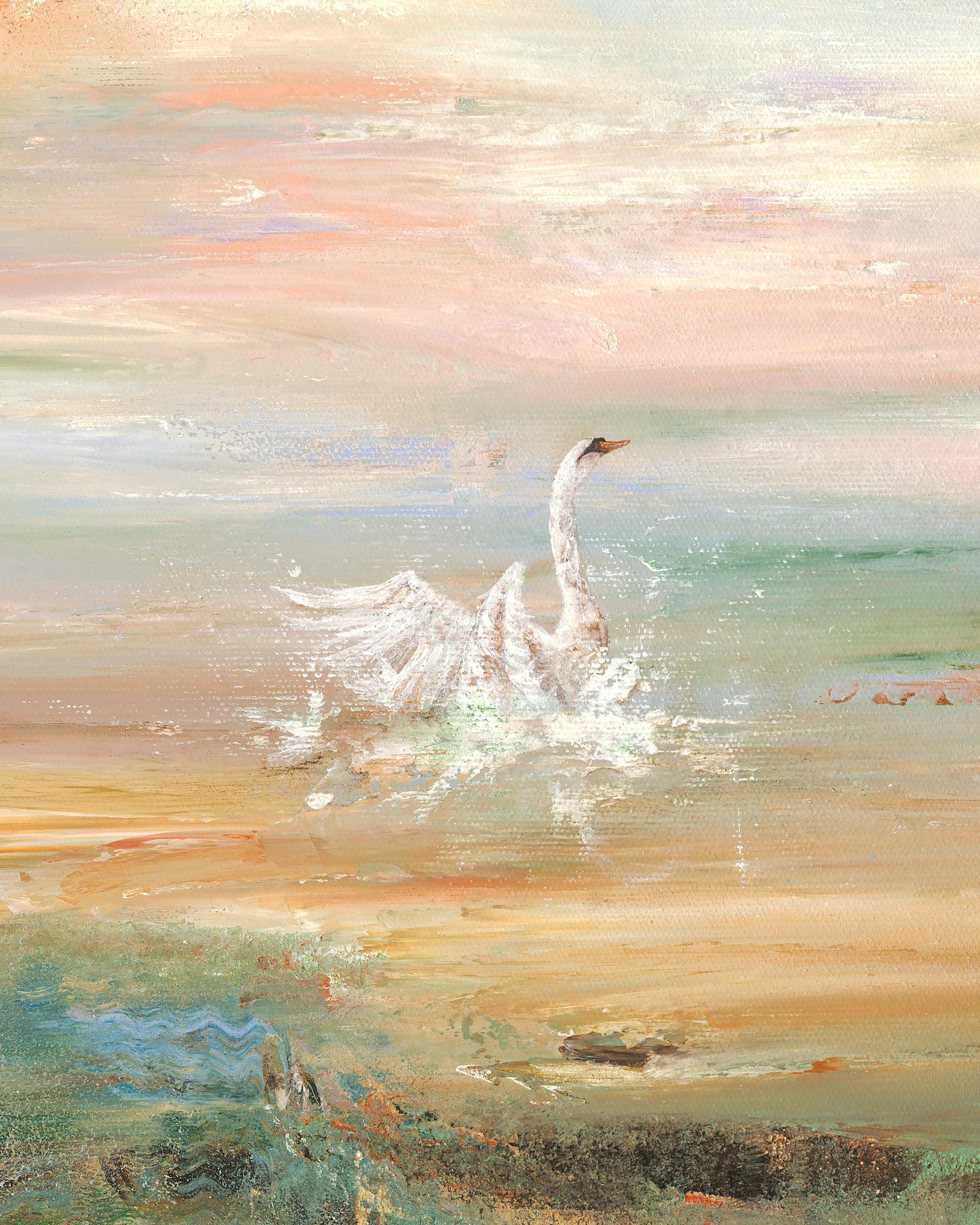 Fine Art Print The Swan Swirl (Limited Edition)