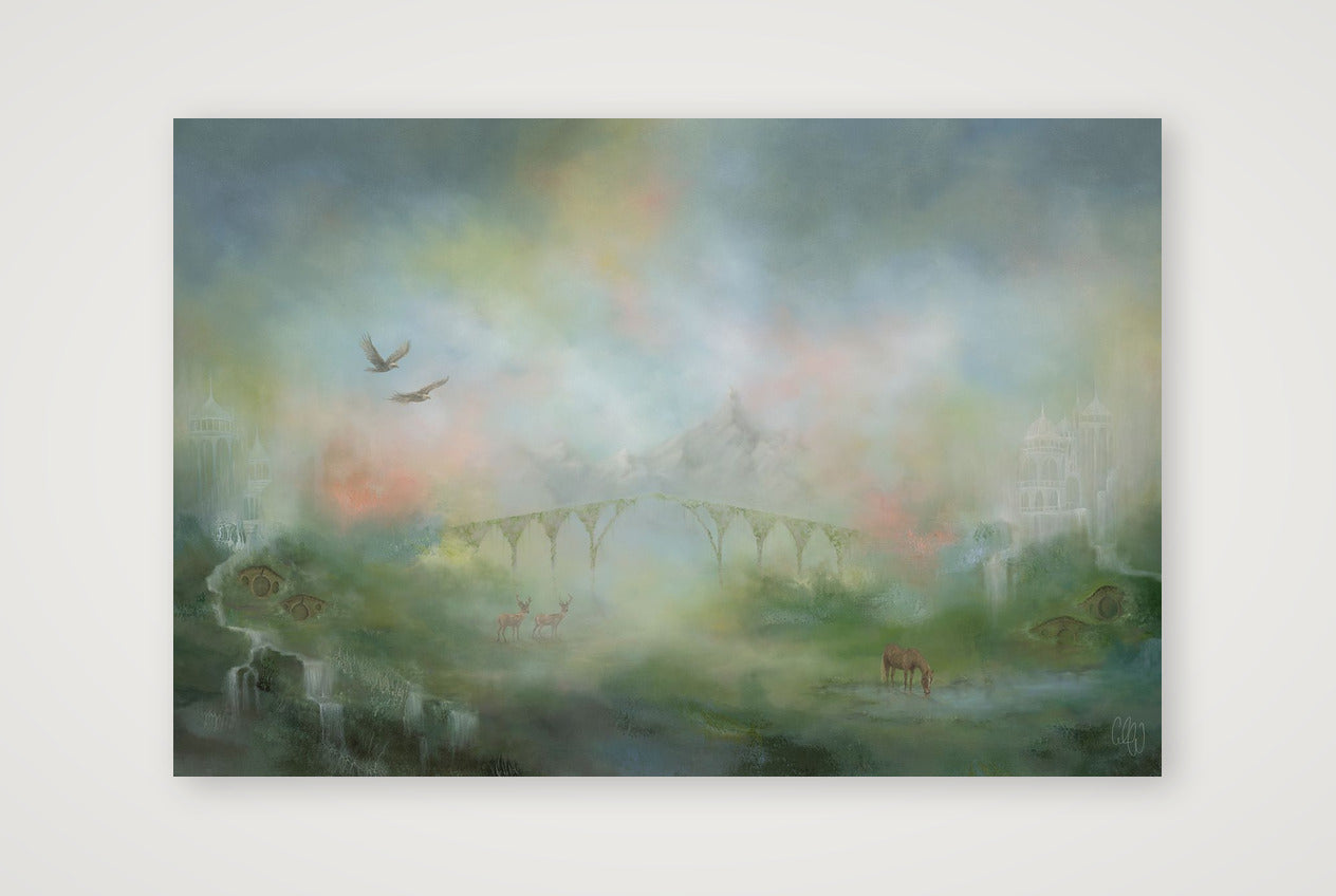 Far Beyond The Mountains (2nd Edition) — 60×40cm, 24×16" Print only